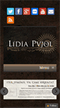 Mobile Screenshot of lidiapujol.com